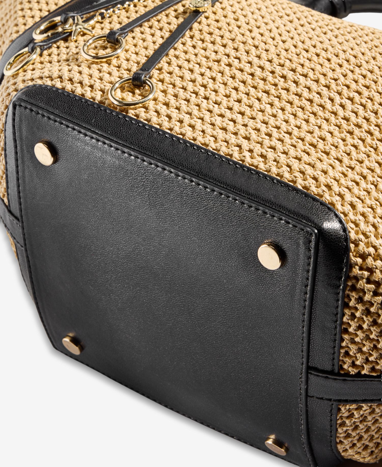 Zavaa Straw Tote Handbag