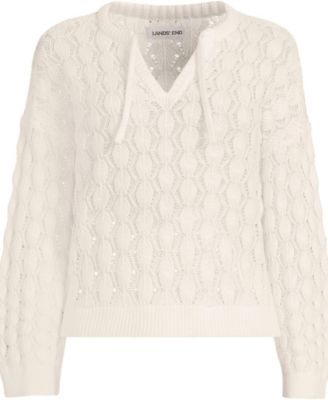 Women's Drifter Tie Notch Neck Sweater