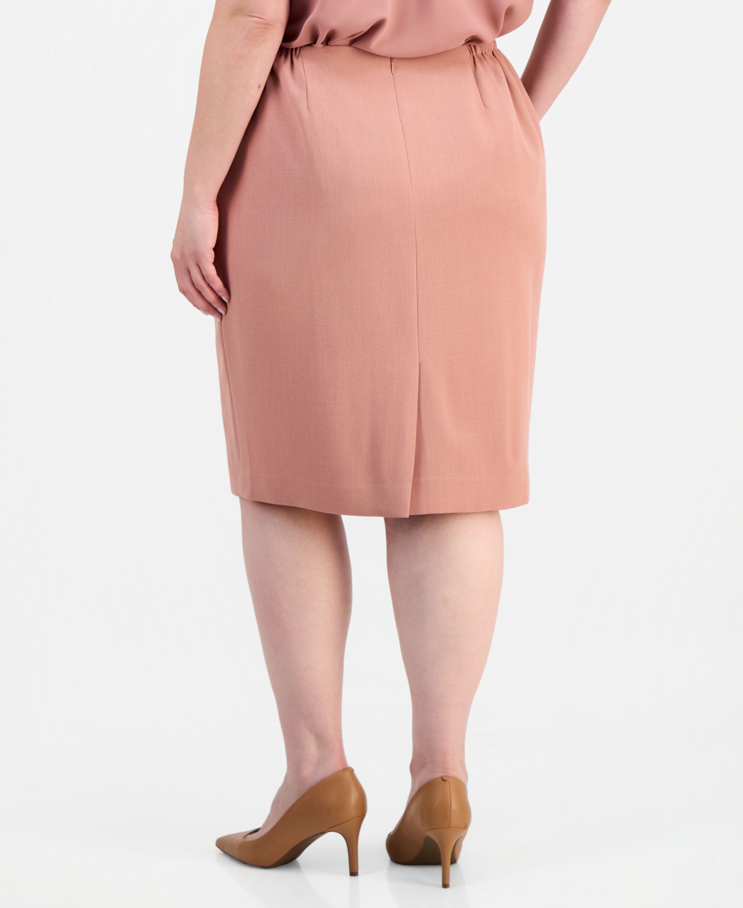 Plus Size Pencil Skirt