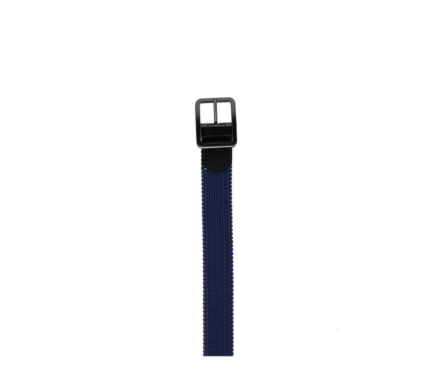 Мужской ремень TRAFALGAR Big & Tall Matias Stripe Reversible Braided Casual Golf Belt, цвет: Синий / Хаки — фото 6