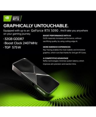 Omen MAX Tower Desktop AMD Ryzen 9 32GB RAM NVIDIA GeForce RTX 5090 1TB SSD Storage Windows 11 Pro