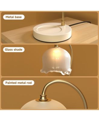 Dimmable Candle Warmer Lamp with Timer and 2 Bulbs for Home Decor
