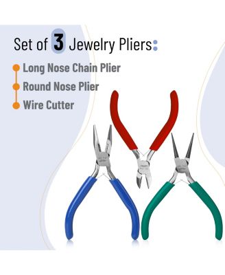 3 Pack Pliers Making Kit Mini Wire Cutters
