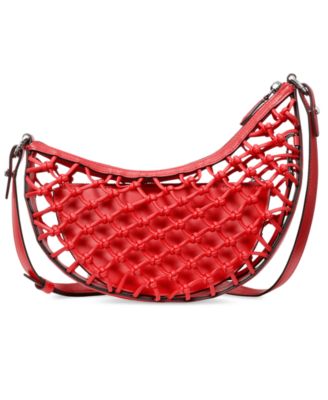 Duo Woven Small Crossbody Handbag