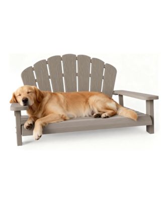 Dog Bed,Waterproof and Washable Pet Bed, Durable Resin Comfort Design, Easy to Assemble Indestructible Bed(40.24 *30.08 *20.04)