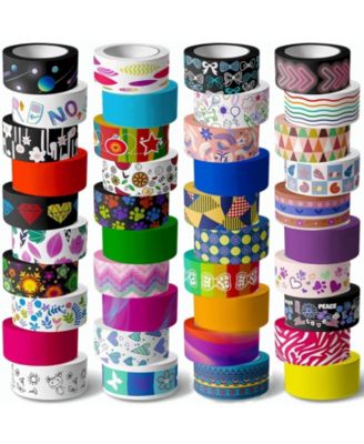 Washi Tape Set Decorative DIY Crafts Scrapbooking Journals Planners Party Supplies
