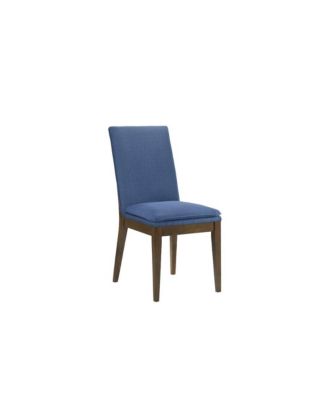 Maggie Dining Chair W/ Cushion-Walnut Set of 2