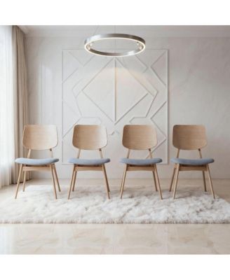 Oscar Wood Dining Chair(Set of 4)
