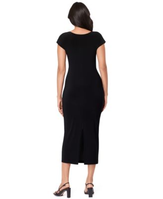 Women's Pull-On Round Neck Dress