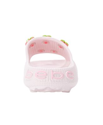 Girls Girls  EVA Slide - Lightweight Comfy Slide Sandals with Cherry Charms