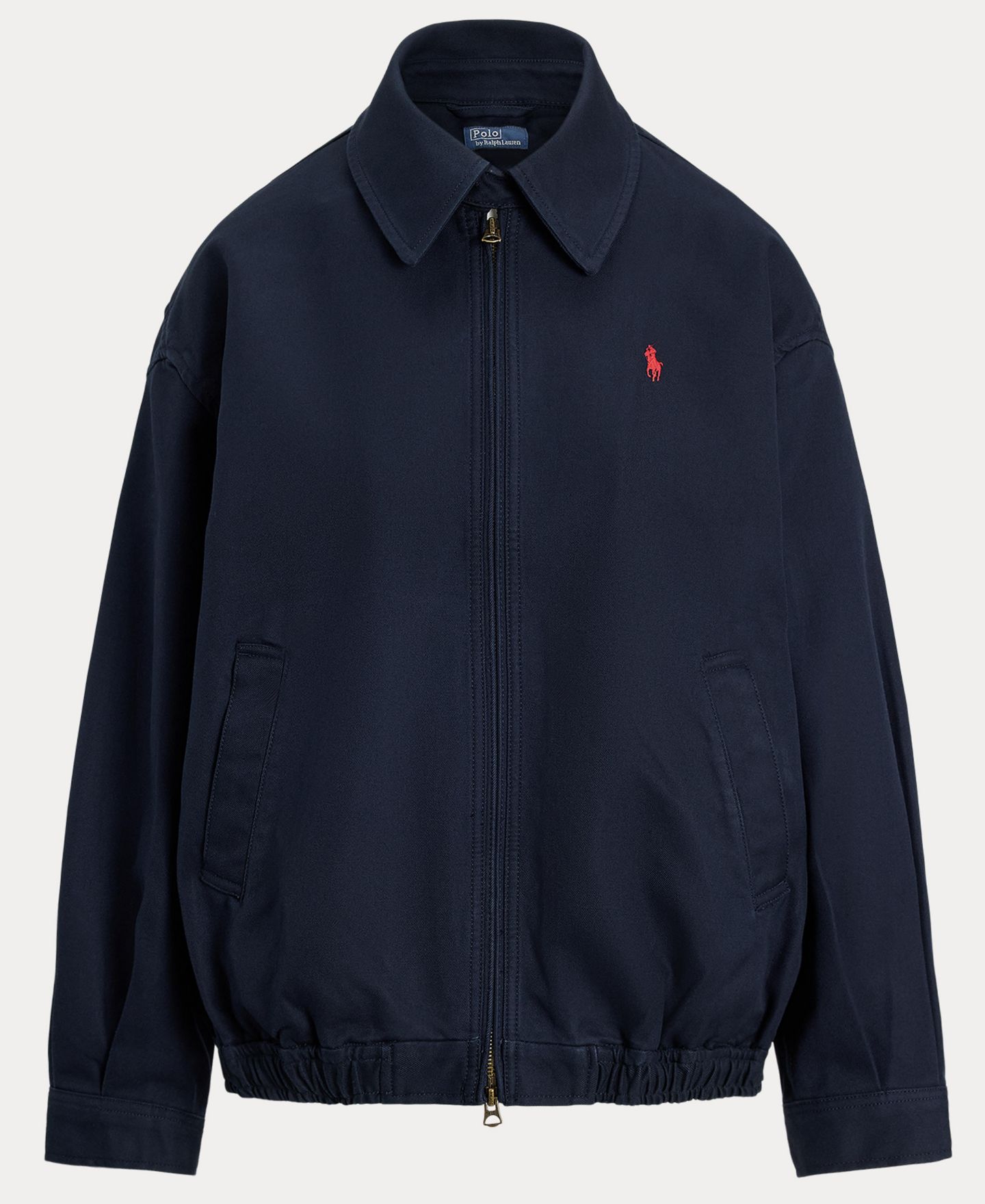 Женская куртка Polo Ralph Lauren Long-Sleeve Bomber, цвет: Тёмно-синий — фото 5