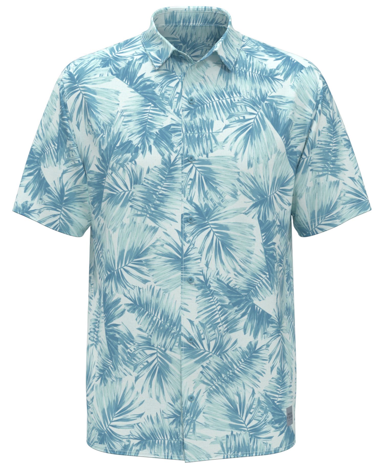 Men's Shadow Palm Print Golf Shirt