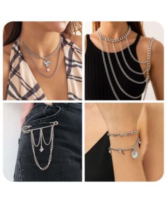 Pandahall Stainless Steel Curb Chains Soldered 4x3x0.6mm Color Plated