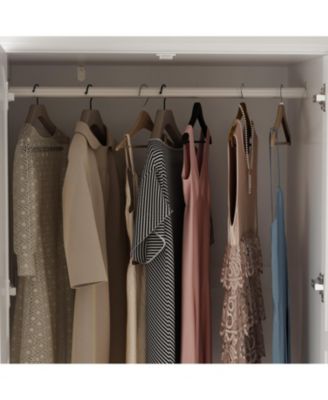 Big Wardrobe Armoires With Mirror, Drawers, Shelves.