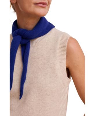 Women's Cable Detail Tank Sweaters