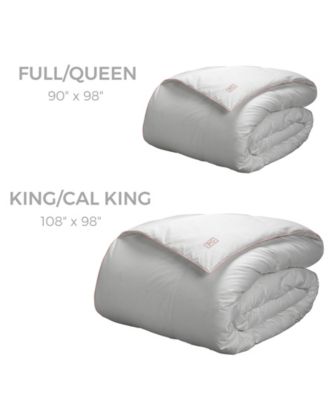 400 Thread Count Cotton Sateen 700 Fill Power Down Comforter, King/California King