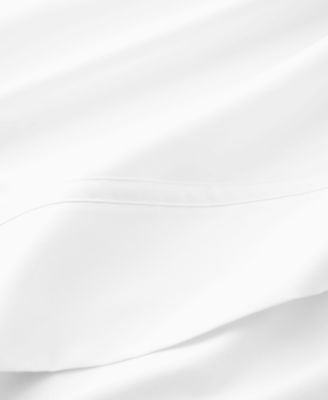 Spencer 475 Thread Count Cotton Sateen 4-Pc. Sheet Set, Queen