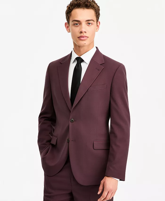 Men's Modern-Fit Stretch Fall 2-Piece Suit - thumbnail 9