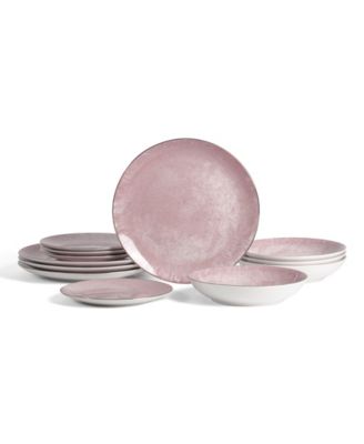 Onyx 12-Pc. Dinnerware Set, Service For 4
