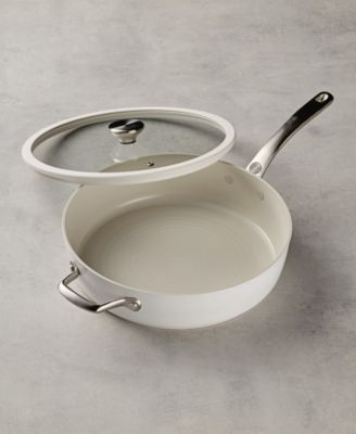 LaserDefense Ceramic Nonstick 12.15" Saut&eacute; Pan