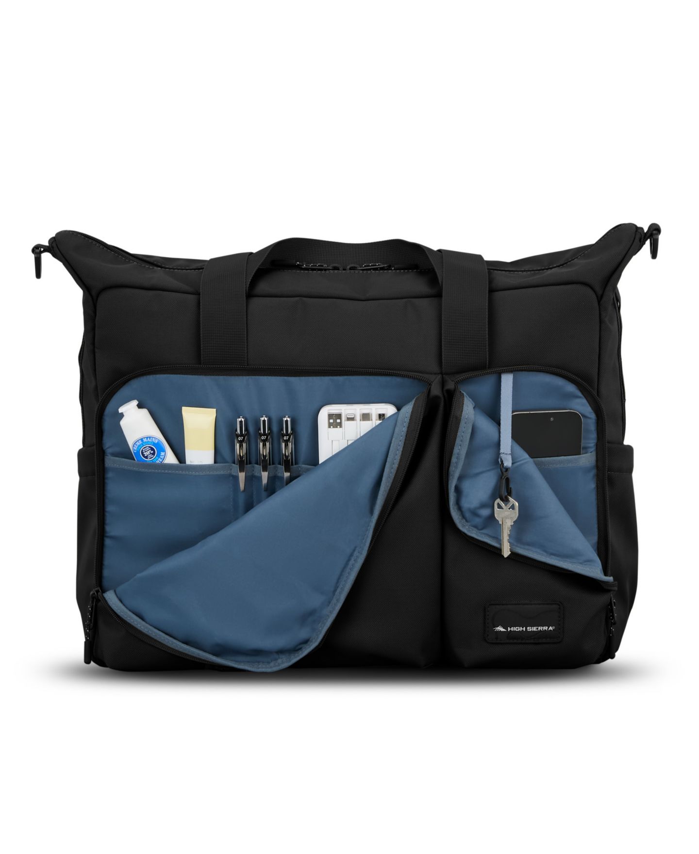 Сумка High Sierra Lineage 18" Tote, цвет: Чёрный — фото 8