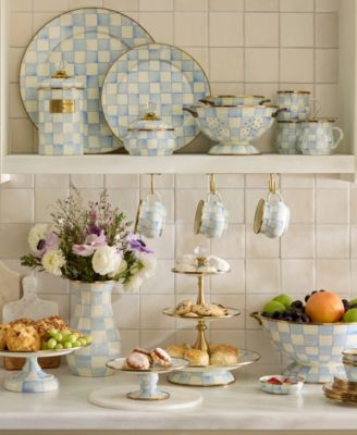 Sky Check Dinnerware Collection 