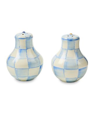 Sky Check 2-Piece Salt & Pepper Shaker Set