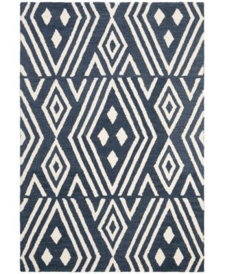 Imani Geometric LRL6609N Slate 4' X 6' Area Rug