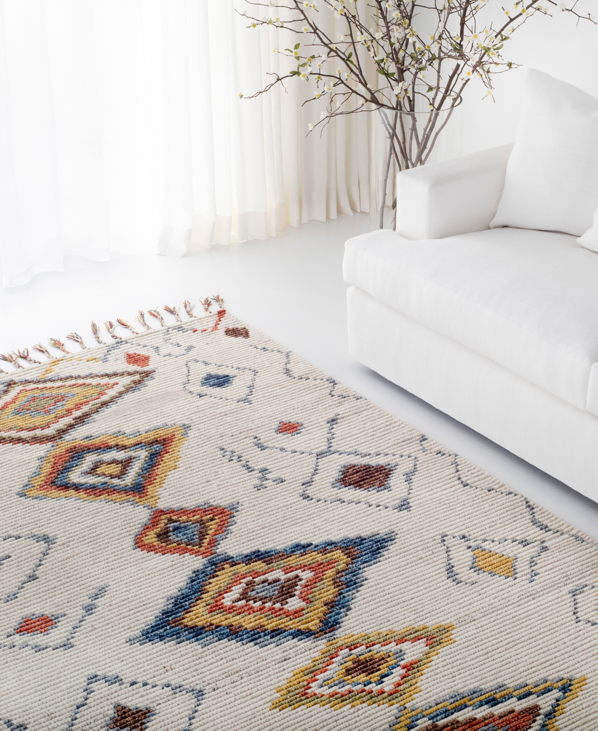 Lauren Ralph Lauren Nahla LRL7526A Desert 4' X 6' Area Rug