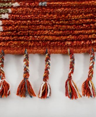 Nahla LRL7545A Currant 8' X 10' Area Rug