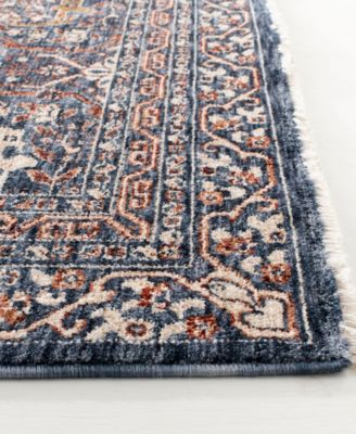 Belvoir LRL1300A Navy 7'9" X 10' Area Rug