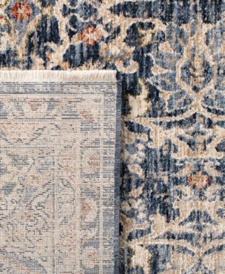 Warwick LRL1310A Navy 5'3" X 7'6" Area Rug