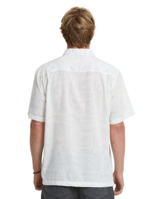Quiksilver Men's Short -Sleeve Paradise Bay Shirt