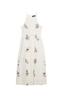 Women's Embroidered halter dress