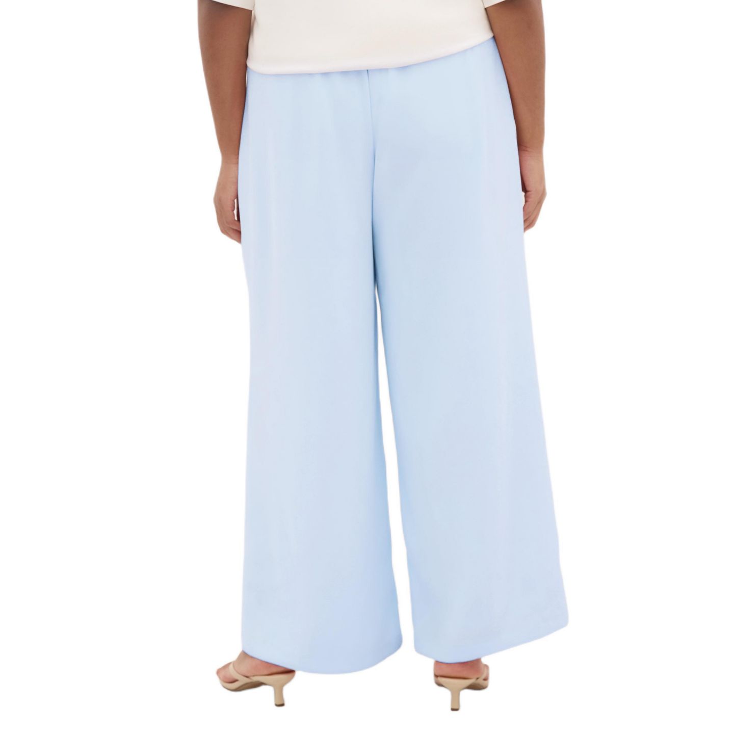Женские брюки CITY CHIC Holly Wide Leg, цвет: Небесно-голубой — фото 2