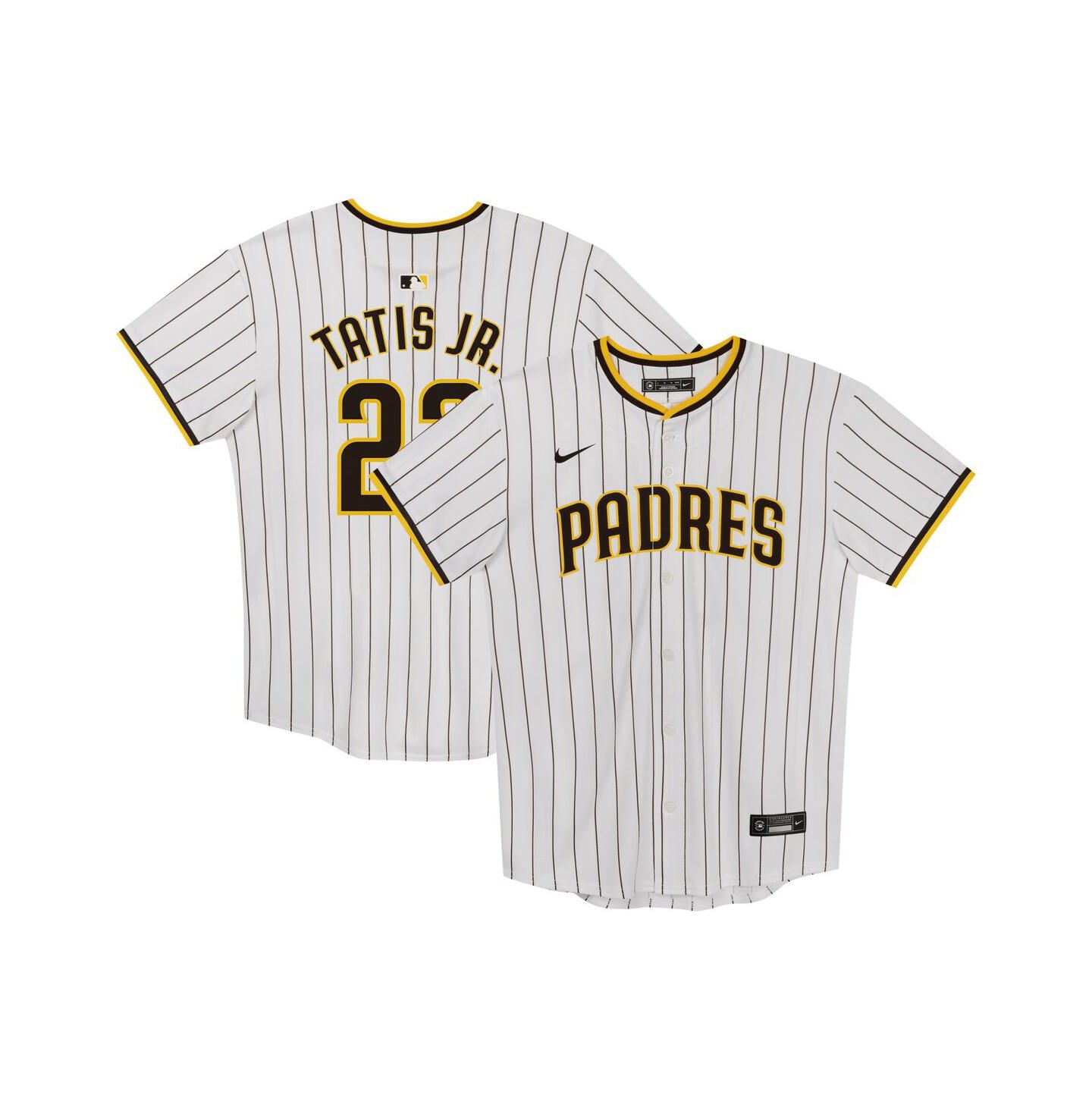 Детское джерси Nike Fernando Tatis Jr. San Diego Padres Home Game, White — фото 1