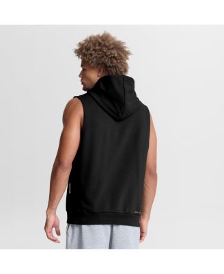 Men's Black Arizona Diamondbacks Authentic Collection Standard Issue Dri-FIT Sleeveless Hoodie