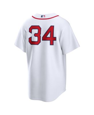 Men's David Ortiz White Boston Red Sox Home Replica Jersey