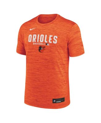 Men's Orange Baltimore Orioles Authentic Collection Velocity Dri-FIT T-Shirt