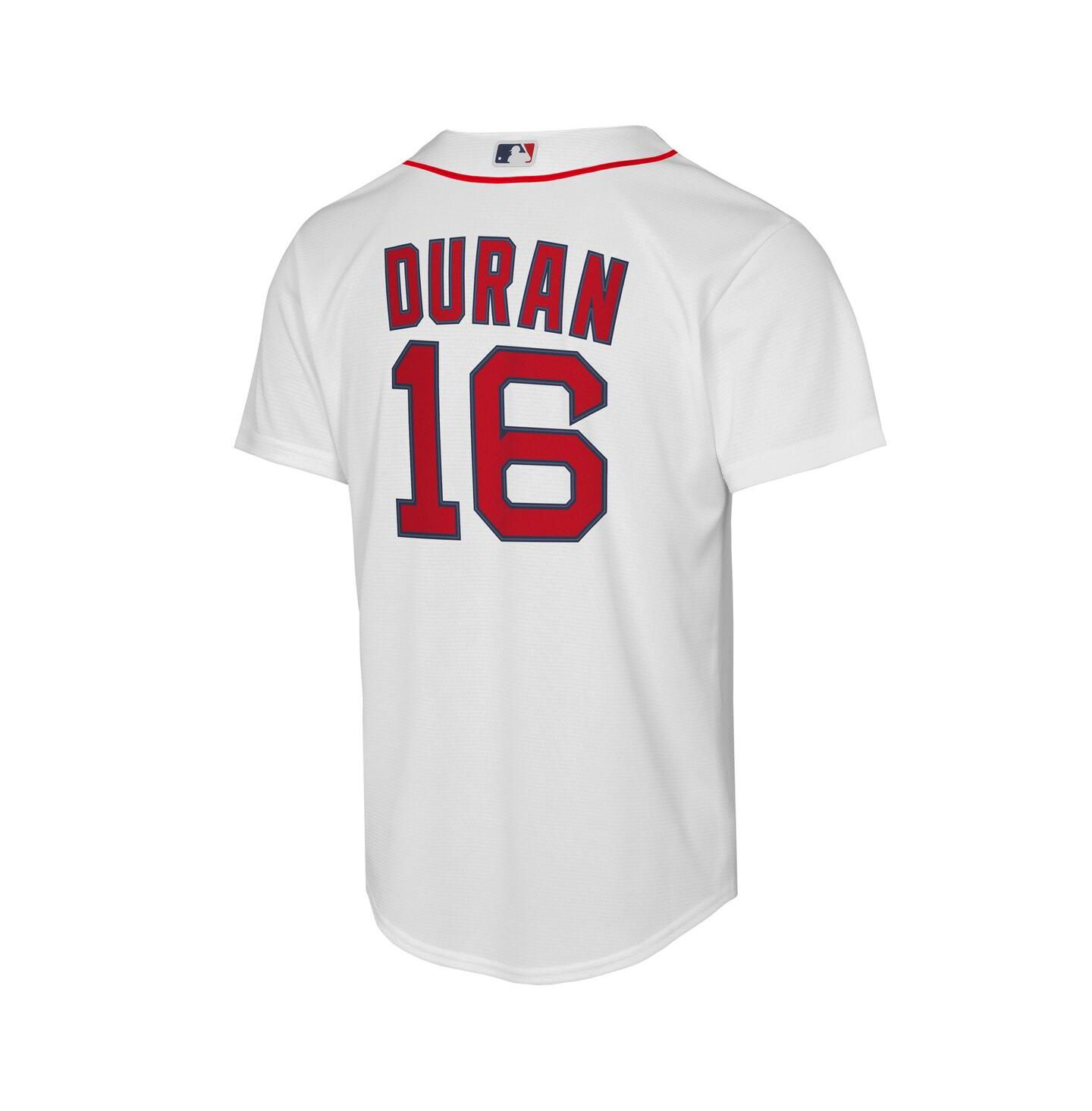 Детское джерси Nike Jarren Duran Boston Red Sox Home Replica Player, White — фото 3