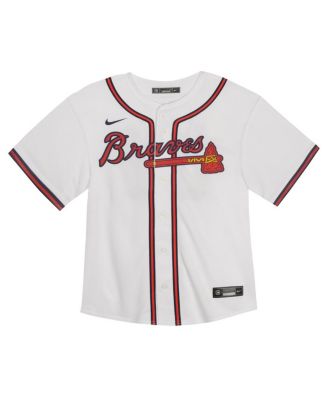 Toddler Ronald Acu&ntilde;a Jr. White Atlanta Braves Game Jersey