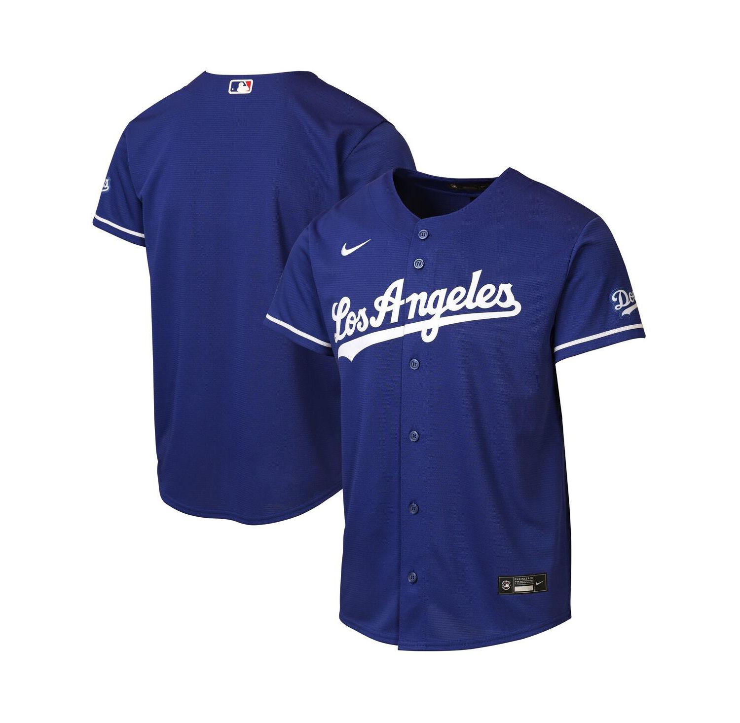 Big Boys and Girls Royal Los Angeles Dodgers Alternate 2 Stadium Jersey