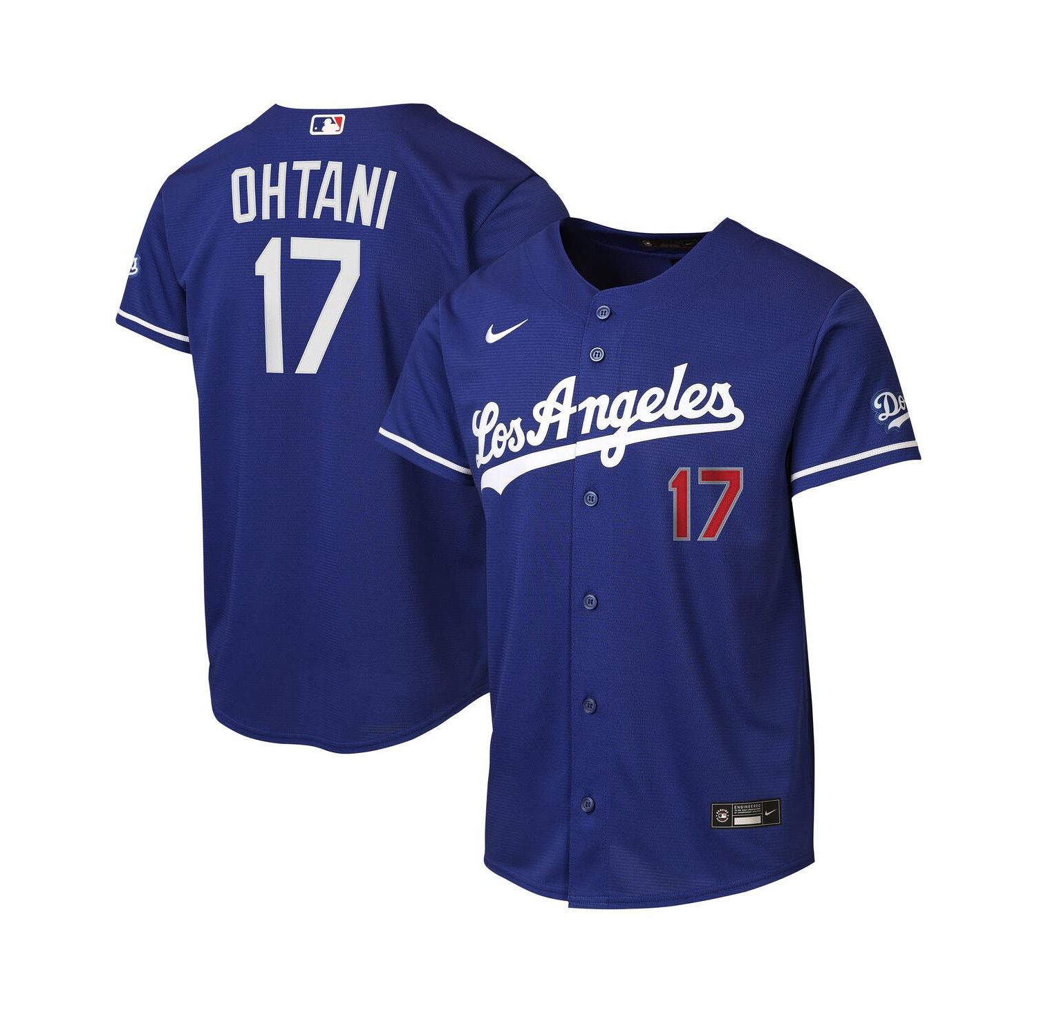Big Boys and Girls Shohei Ohtani Royal Los Angeles Dodgers Alternate Stadium Jersey