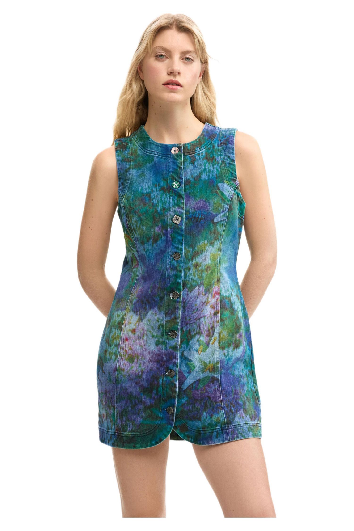 Women's Denim garden dress