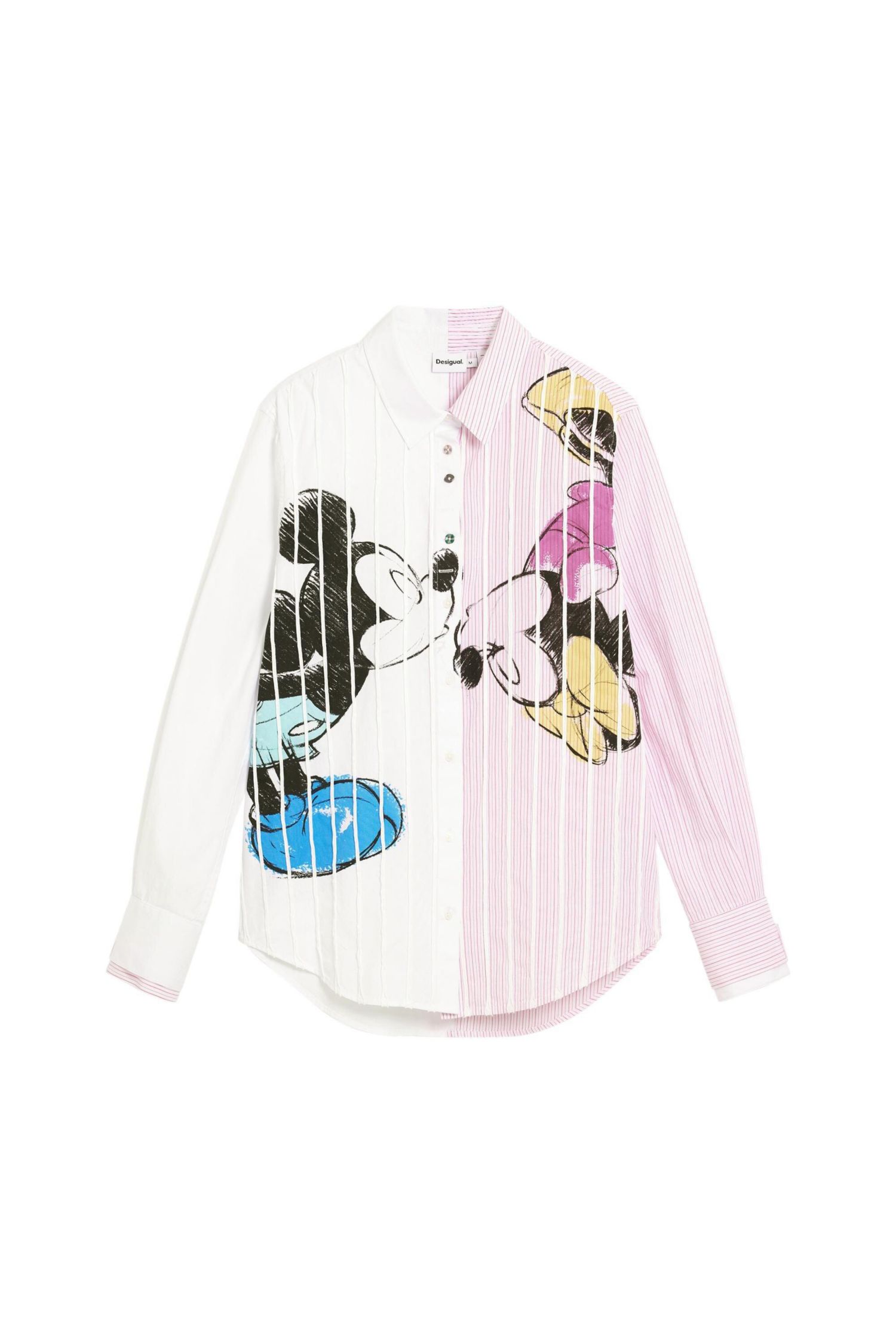 Women's Mickey And Minnie Mouse Shirt