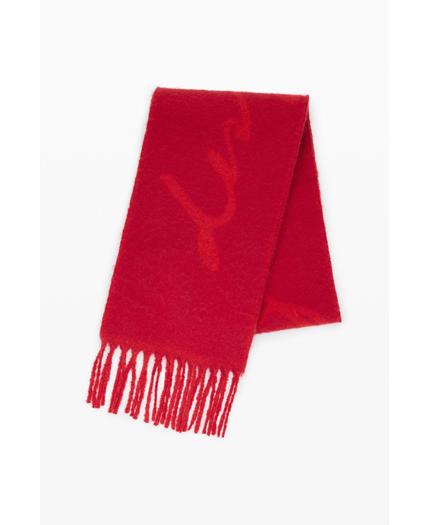Women's Scarf With Fringes