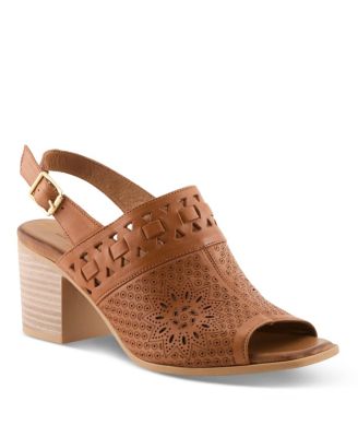 Women s Sunela Slingback Sandal with Laser-cut Style and Comfort