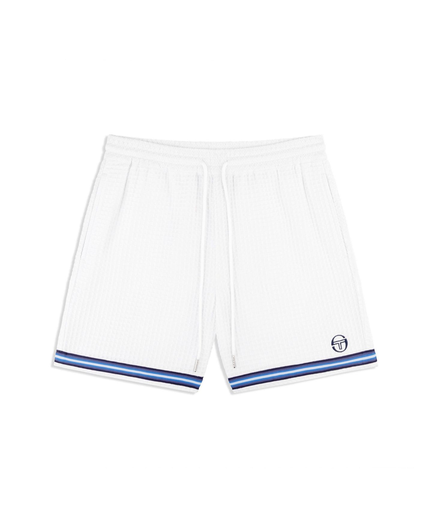 Мужские шорты Sergio Tacchini Chiaro Cabana Short . inseam: 6, цвет: Яркий белый — фото 4