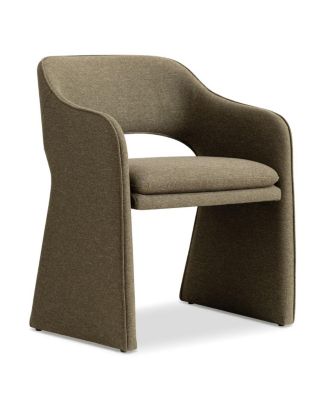 Set of 2 Dining Chairs, 19-Inch Upholstered Dining Armchairs