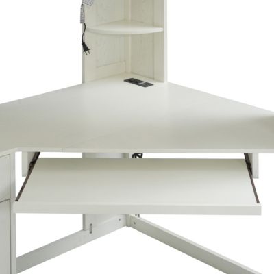 Loft Bed with Wardrobe and Desk, Charging, Lights